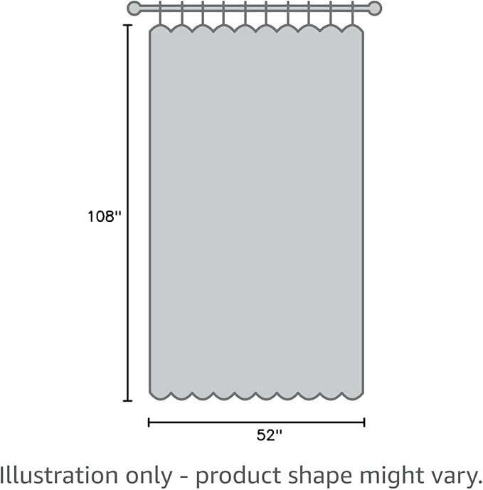 Beauoop Floral 100% Blackout Curtains 108 Inches Long 2 Panels for Bedroom Living Room Grey White Flower Patterned Room Darkening Thermal Insulated Soundproof Grommet Window Treatments Drapes, 52X108