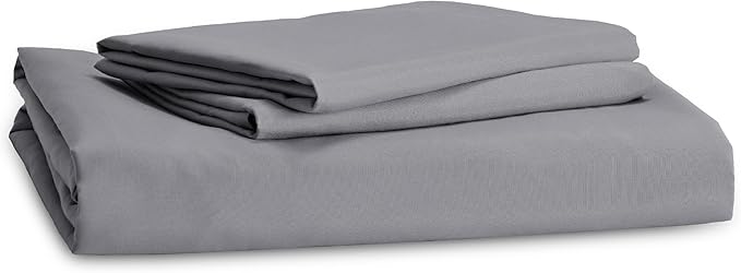 Bedsure Duvet Cover Oversized Queen Size - Soft Double Brushed Bedding Set for Kids & Adults, Zipper Closure, 3 Pieces, Includes 1 Duvet Cover (98"x98") & 2 Pillow Shams, NO Comforter, Grey