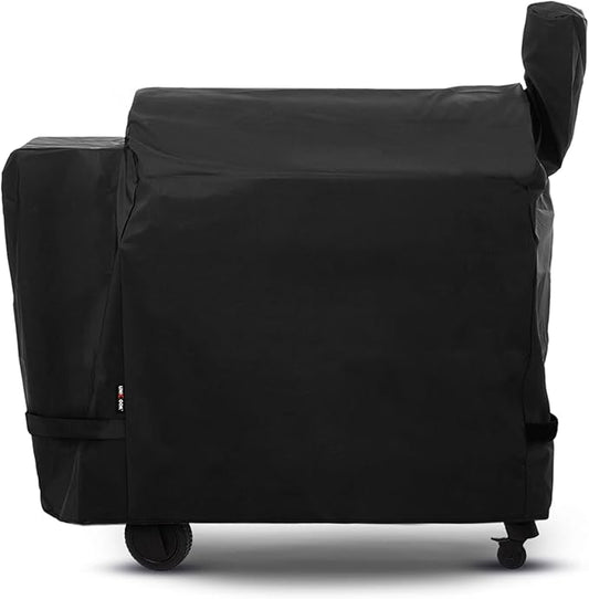 Unicook Grill Cover Compatible with Traeger Pro 34 Series, Texas Elite 34, Century 34, and Pro 780 Pellet Grills, Heavy Duty Waterproof Full-Length Outdoor BBQ Smoker Cover, All-Season Protection