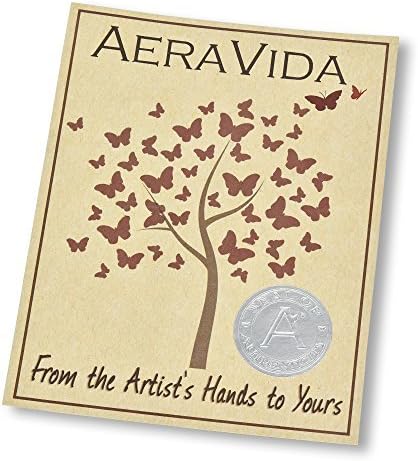 AeraVida Mesmerizing Hand-Carved Spiral Brown Mango Tree Wood Vase | Elegant Rustic Home Décor Accent | Natural Mango Wood Flower Vase