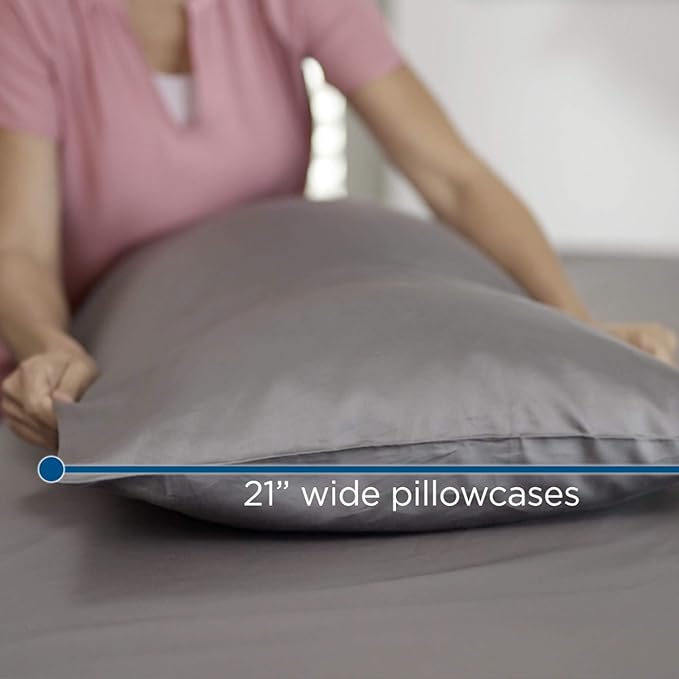 MyPillow Giza Dreams Bed Sheets, 100% Certified Giza Egyptian Cotton, Deep Pocket, Sateen Weave [Twin, Sea Mist]