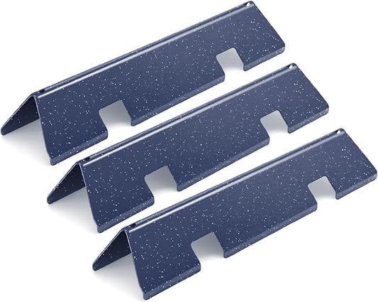 KifonMetals 15.3 Inch Flavorizer Bars for Weber Spirit I & II 200 Gas Grill with Front-Mounted Knobs, for Spirit E210 S210 E220 S220, Porcelain Steel, 3 PCS, for Weber Spirit Grill Parts 7635