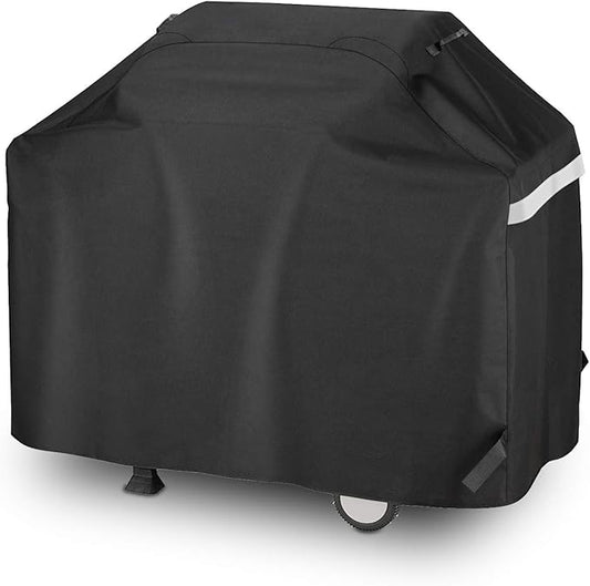 Utheer 65 Inch Barbecue Grill Cover, Heavy Duty Waterproof Charcoal Gas Grill Cover, Special Fade and UV Resistant Material, All Weather Protection, for Weber Char-Broil Nexgrill Brinkmann and More