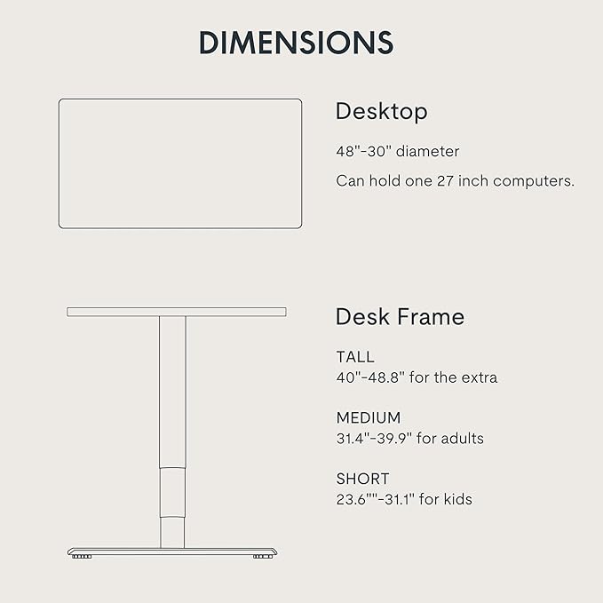FLEXISPOT E6 MAX Dual Motor 3 Stages Standing Desk 48x30 Inch Whole-Piece Board Electric Height Adjustable Stand Up Desk 150KG Load Capacity(Black Frame + Black Desktop)
