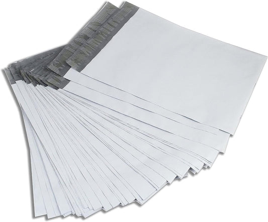 Skiennix Self-Adhesive Poly Mailers - Strong, Waterproof Shipping Bags | 14.5x19 Inch, 100 PCS