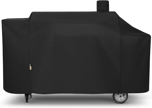 Arcedo Grill Cover Compatible with Pit Boss 1100 Pro Series Pellet Gas Combo Grill, Heavy Duty Waterproof All Weather Protection for Outdoor Wood Pellet BBQ