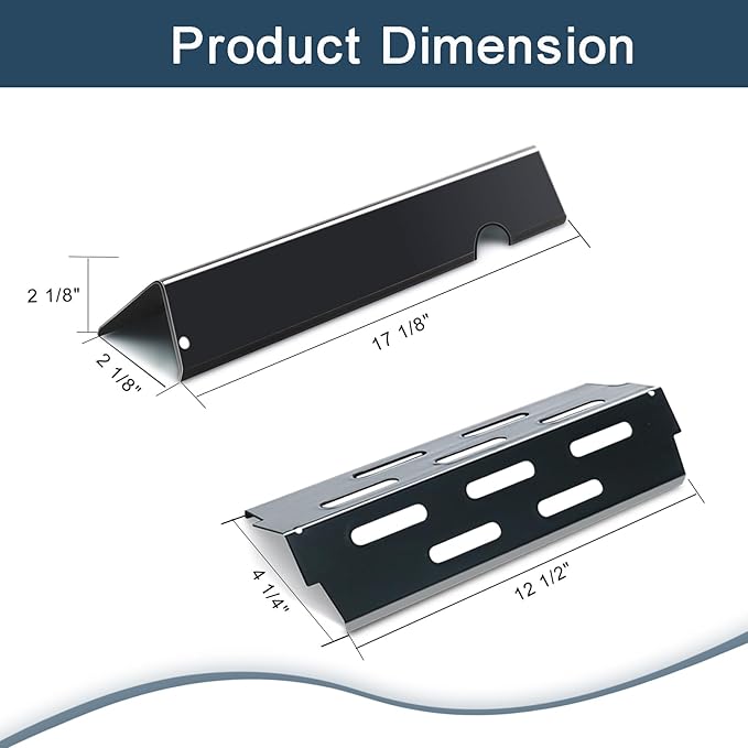 Flavorizer Bars,Heat Deflectors,Grill Burner and Grill Grid for Weber Genesis II E-410, S-410, LX E-440, S-440 (Porcelain Steel, 66030 * 7+ES/410 * 4+66790 * 4+66097 * 3)