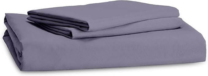 Bedsure Duvet Cover King Size - Soft Double Brushed Bedding Set for Kids & Adults, Zipper Closure, 3 Pieces, Includes 1 Duvet Cover (104"x90") & 2 Pillow Shams, NO Comforter, Grayish Purple