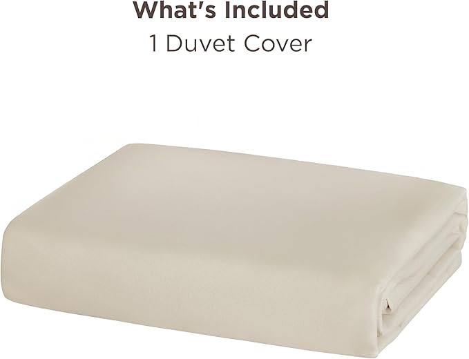 Bedsure Duvet Cover Twin/Twin XL Size - Only Includes 1 Duvet Cover (68"x90"), Hotel Luxury Soft Double Brushed All Season Bedding for Kids & Adults, Zipper Closure, NO Comforter, Linen