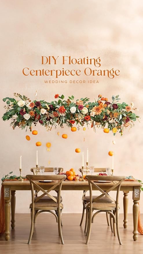 Ling's moment Artificial Flowers, 25Pcs 3" Roses in Terracotta Shades, Realistic DIY Foam Floral Decor for Wedding Bouquets/Centerpieces, Outdoor Party Backdrops, Room/Table, Garden/Pot Decorations
