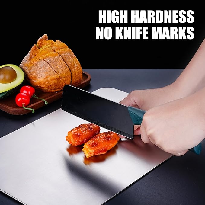 SHIRIA Titanium Cutting Board, Cutting Boards For Kitchen, Double-Sided Titanium Cutting Board for Cutting Vegetables And Meat (17 * 12 in)