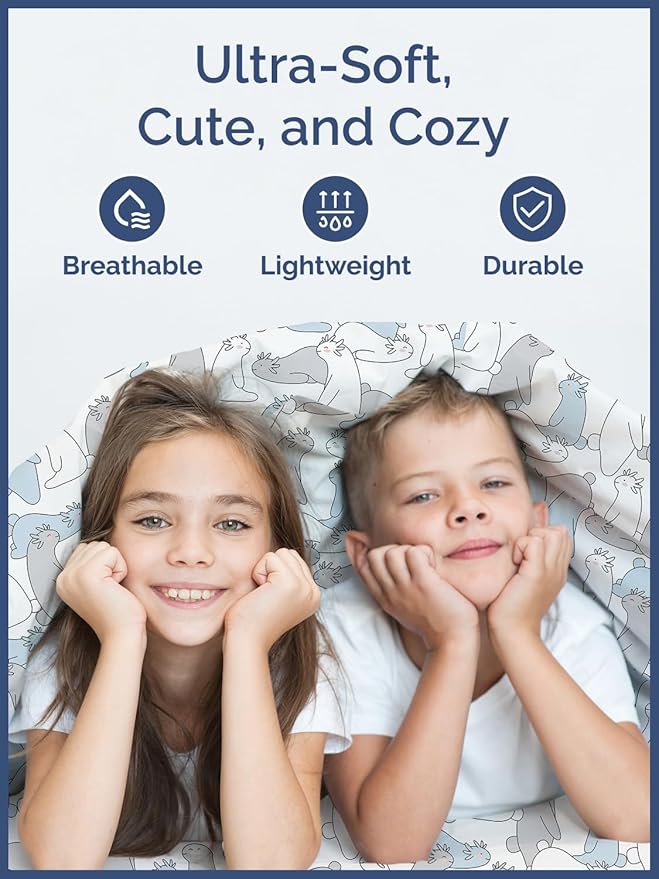 Kids Monsters Queen 4 Piece Sheet Set - Boys, Girls, Teens, Toddler - Easy Fit Deep Pockets - Breathable, Hotel Quality Bedding Sheets - Machine Washable - Wrinkle Free - Cute, Cozy, Soft - CGK Linens