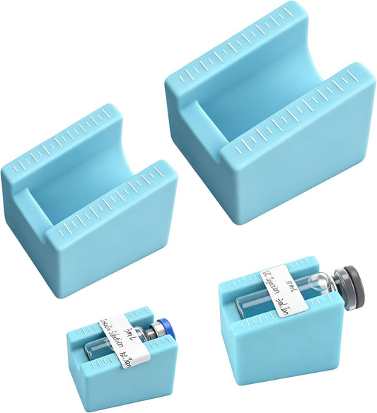 Skiennix Peptide Vial Label Applicators - Time-Saving Handheld Tool for 2ml/3ml & 5ml/10ml Vials