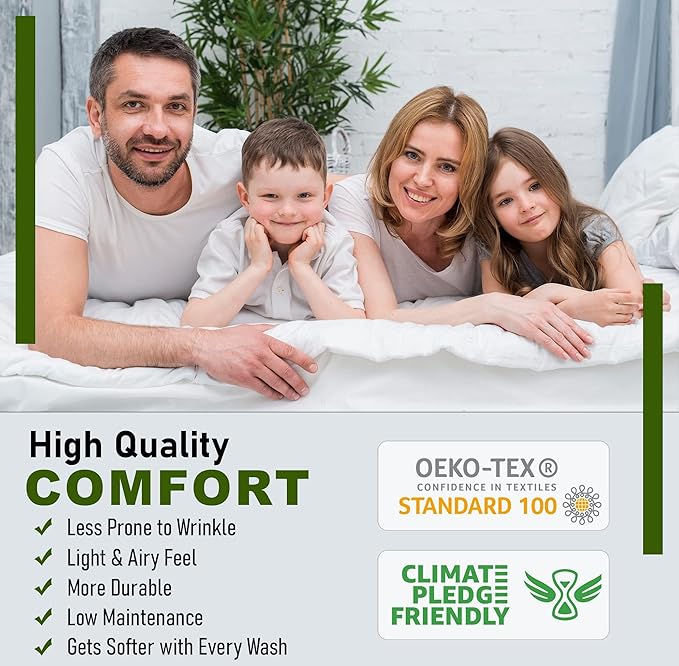 RUVANTI 100% Cotton Twin Sheets Set, 3 Pieces, Soft & Breathable Percale Weave Bedding, Deep Pocket 16", Hotel Standard, Crisp Cool Feel, Durable, Perfect Floral Bed Sheet, Phulkari