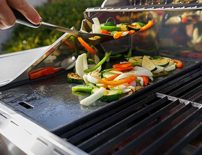 Monument Grills Larger 4-Burner Propane Gas Grills Stainless Steel Cabinet Style with Accessory Kit(5 items), Outdoor Use