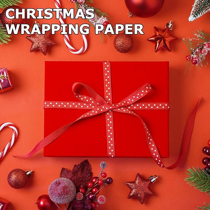 Vanhench 24"x1500"(125') Purple Wrapping Paper, Birthday Wrapping Paper, Solid Color Art Kraft Craft Paper for Gift Wrapping, Birthday, Bouquet Flower Crafts Packing Poster Bulletin Board Paper