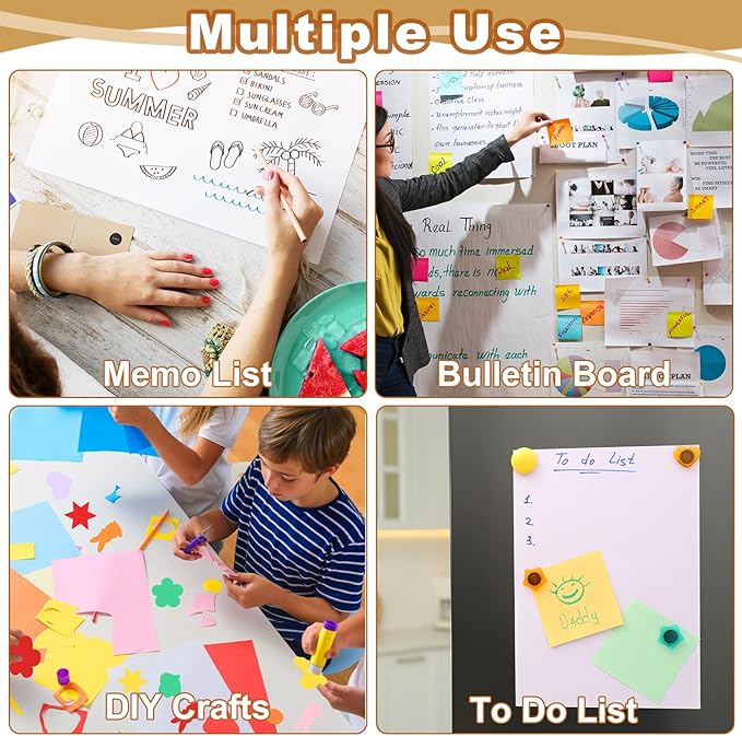 PATIKIL Wrapping Paper, 12" x 300"(25') 70 GSM Craft Paper Roll Kraft Packing Paper for Poster Bulletin Board, Gift Wrapping, Yellow