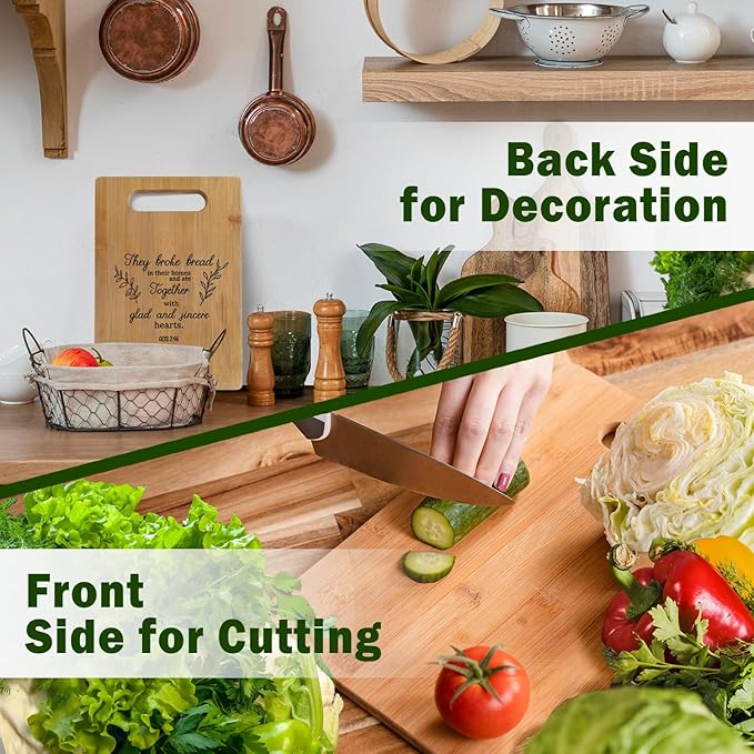Lacama Christian Gifts for Women Kitchen Cutting Board,Kitchen Cutting Board Appreciation Gift for Women Christmas Birthday, Inspirational Gift for Woman Religious Spiritual Gifts for Her, Mom, Sister
