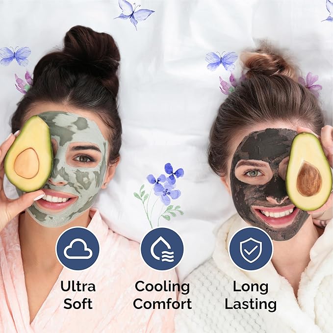 Floral Sheets - Butterfly Floral Bed Sheet Set - 1 Flat, 1 Fitted & 2 Pillowcases w/ Deep Pockets - Wrinkle & Fade Free - Boho Botanical Bedding - Ultra-Soft, Breathable and Cooling - Queen Size Set